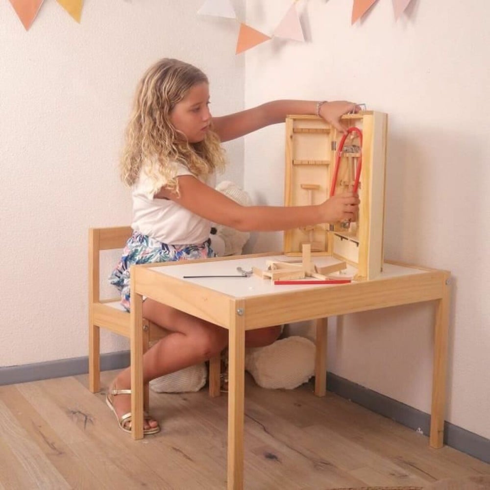 Jeu d'outils pour les enfants Planete bois 25 Pièces