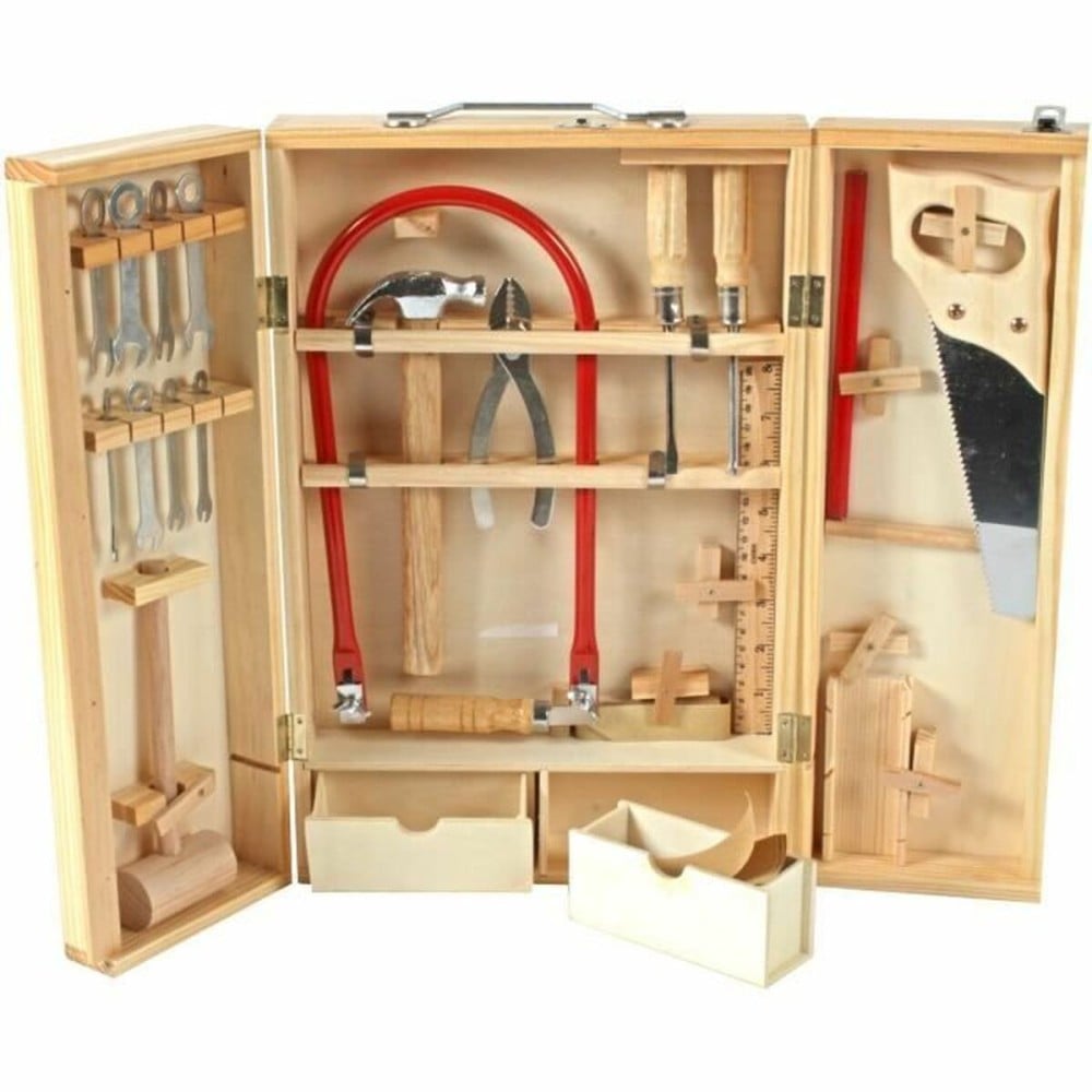 Jeu d'outils pour les enfants Planete bois 25 Pièces