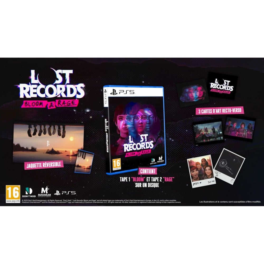 PlayStation 5 Videospiel Just For Games Lost Records: Bloom & Rage
