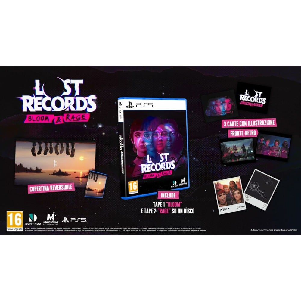 PlayStation 5 Videospiel Just For Games Lost Records: Bloom & Rage