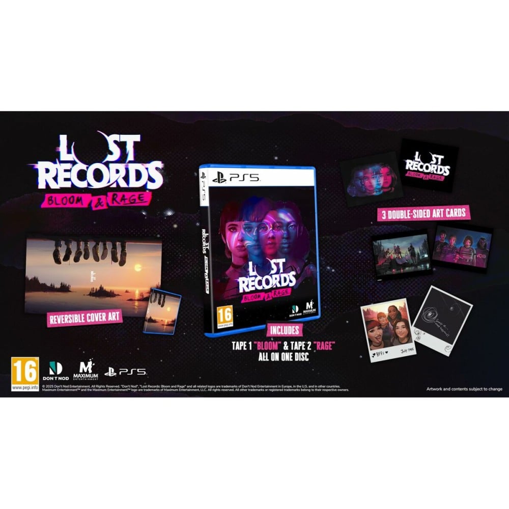 PlayStation 5 Videospiel Just For Games Lost Records: Bloom & Rage