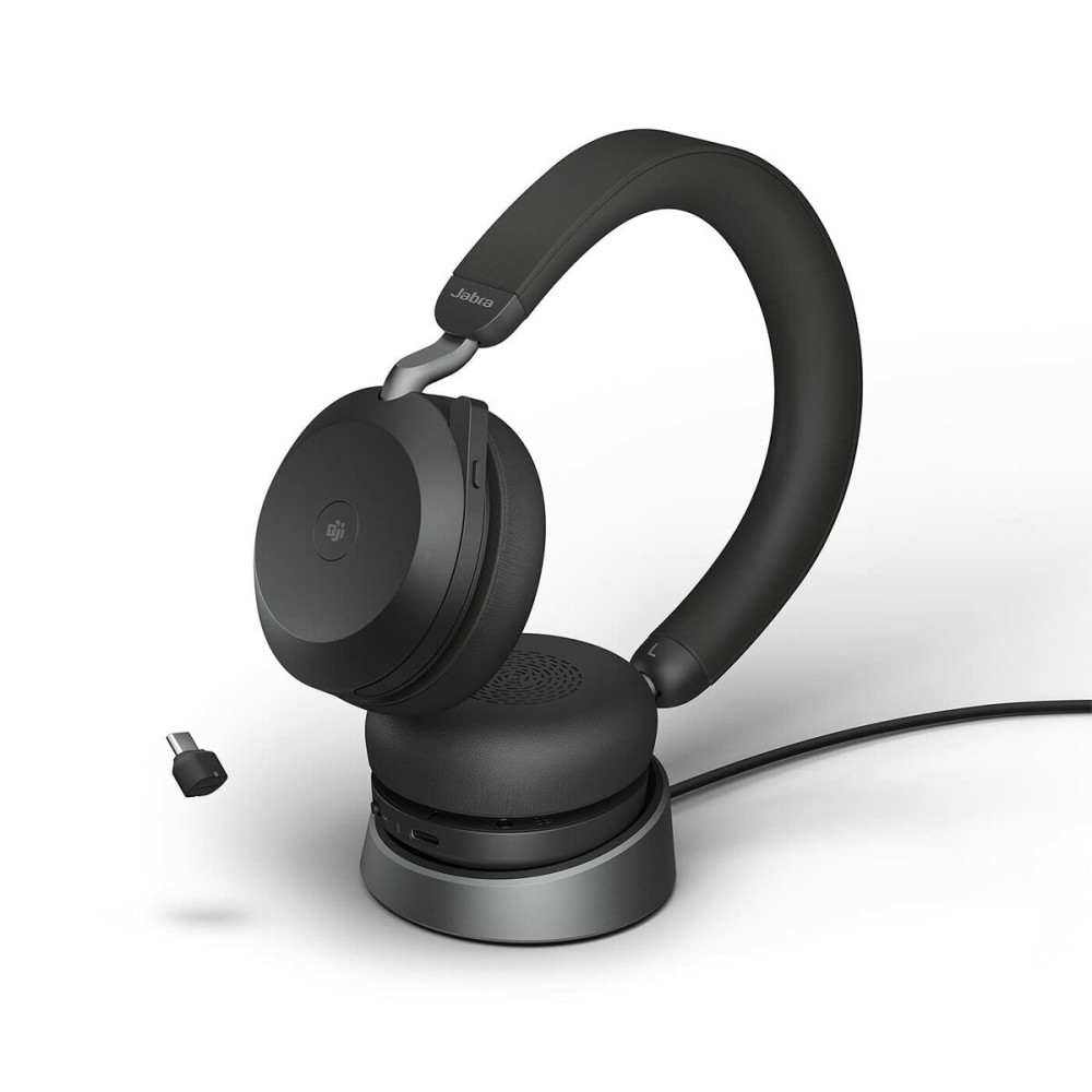 Bluetooth Kopfhörer mit Mikrofon Jabra 27599-999-889 Schwarz