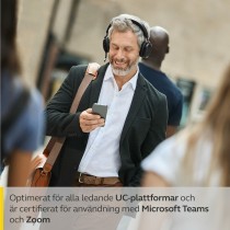 Bluetooth Kopfhörer mit Mikrofon Jabra 27599-999-889 Schwarz