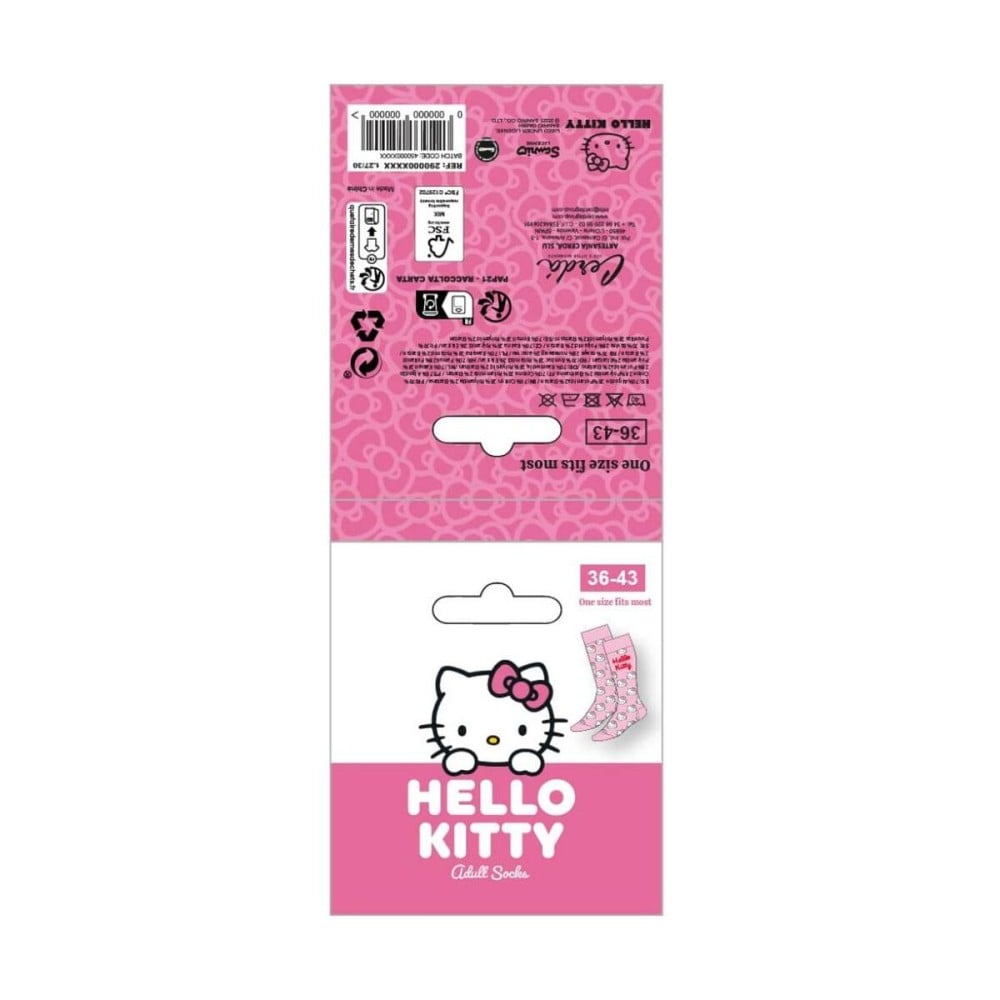 Socks Hello Kitty Pink (36-43)
