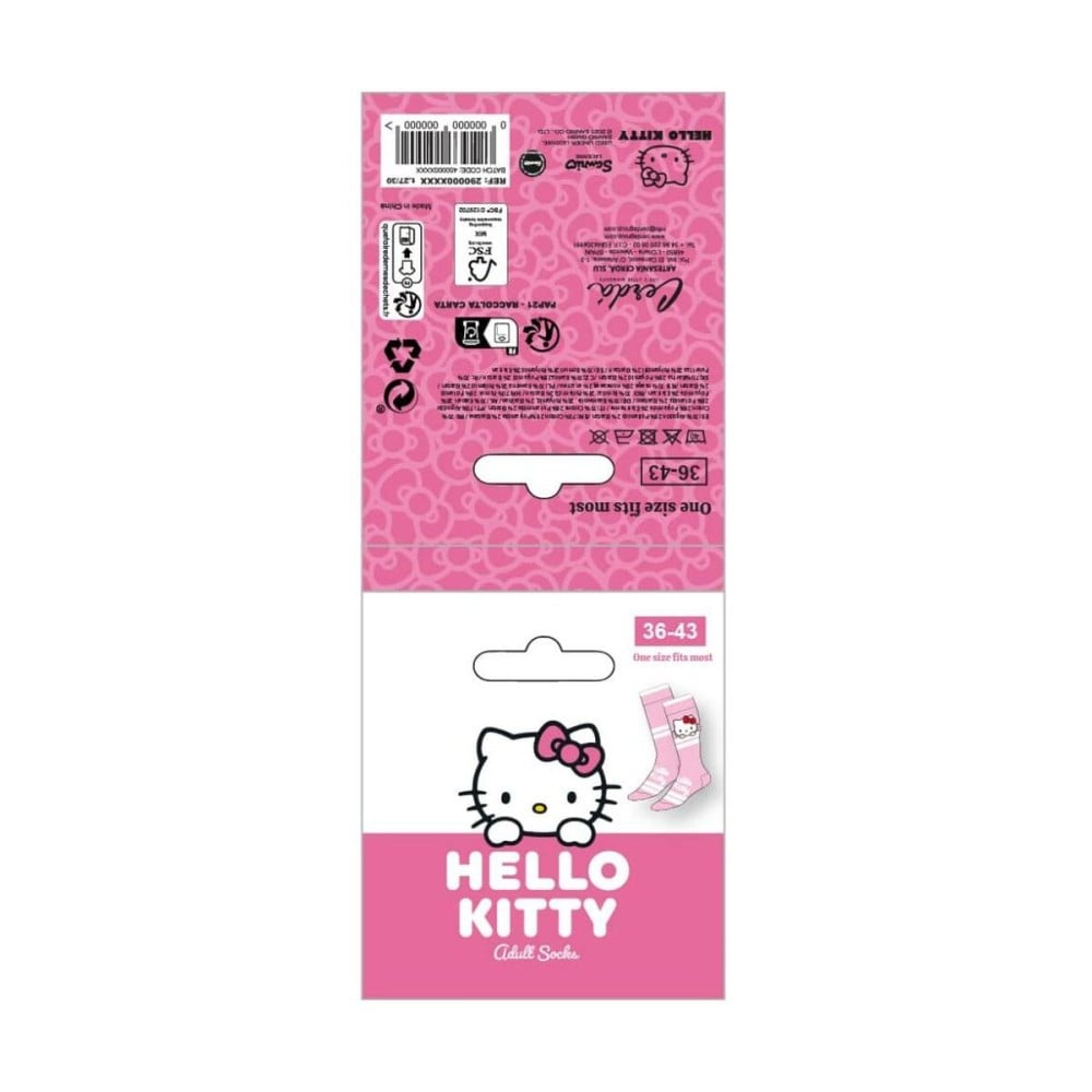 Socks Hello Kitty Pink (36-43)