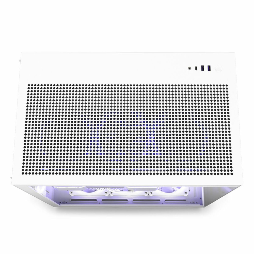 ATX Semi-Tower Gehäuse NZXT H9 All Weiß