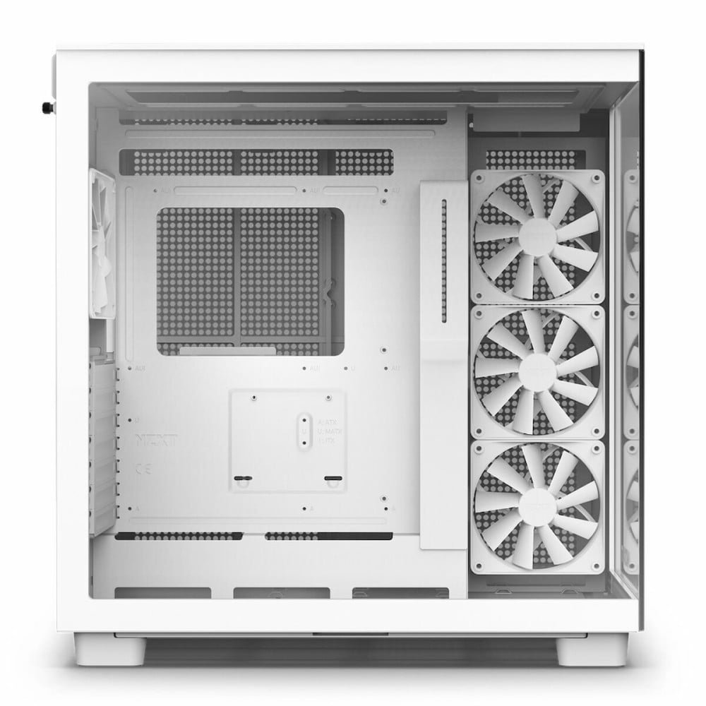 ATX Semi-Tower Gehäuse NZXT H9 All Weiß