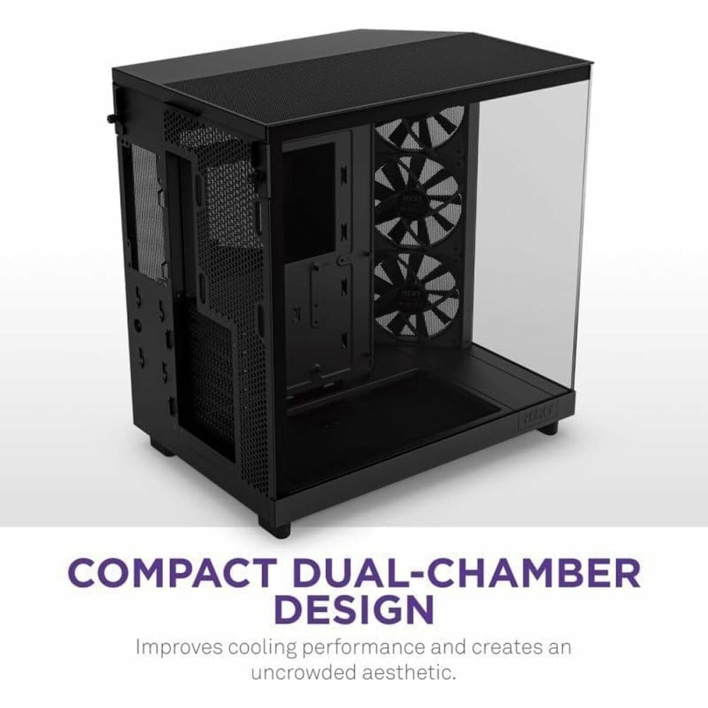 ATX Semi-Tower Gehäuse NZXT CC-H61FB-01 Schwarz