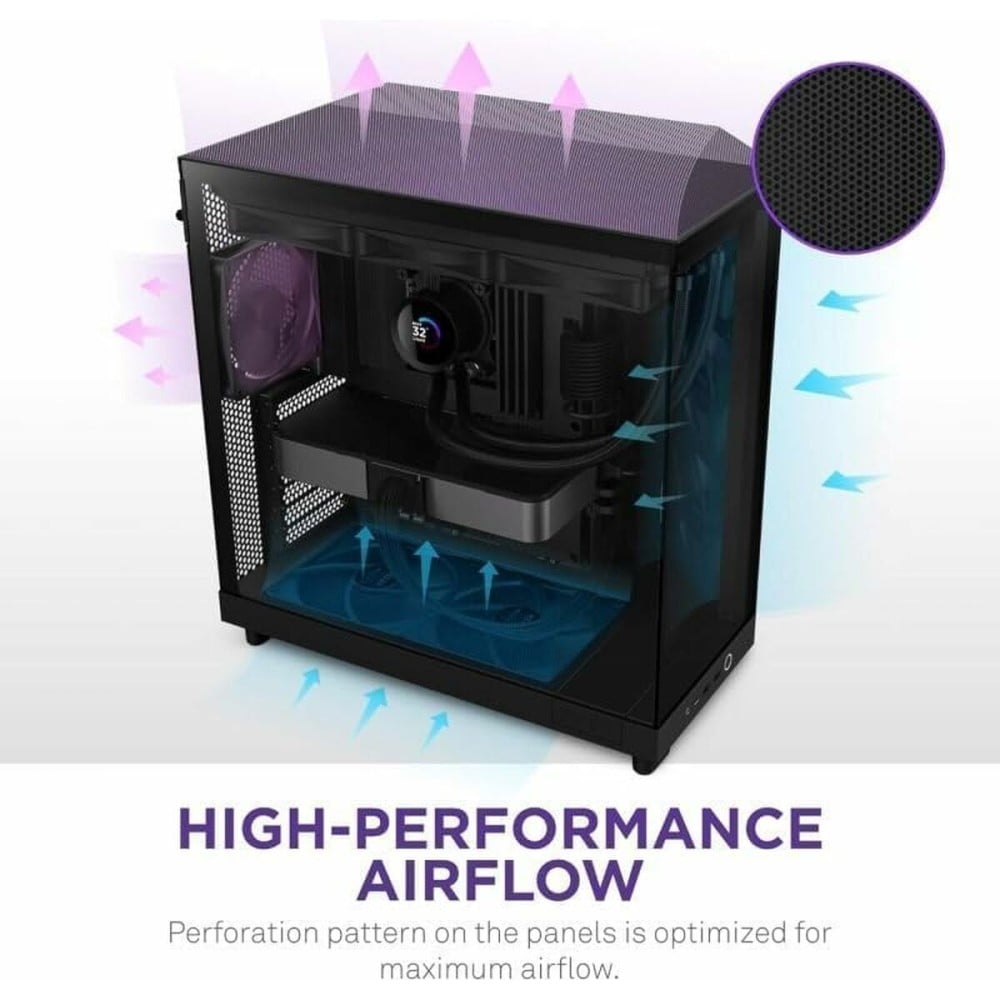 ATX Semi-Tower Gehäuse NZXT CC-H61FB-01 Schwarz