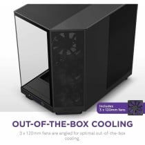 ATX Semi-Tower Gehäuse NZXT CC-H61FB-01 Schwarz