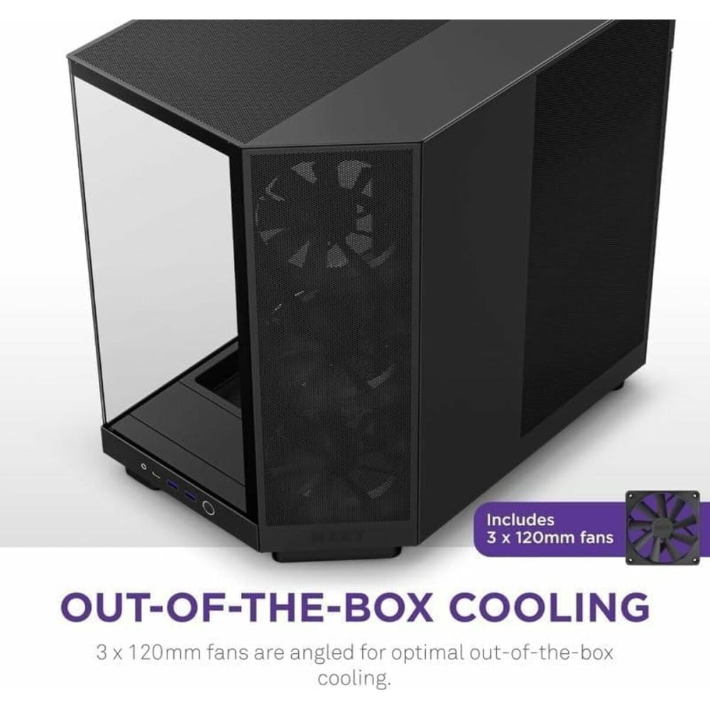 ATX Semi-Tower Gehäuse NZXT CC-H61FB-01 Schwarz