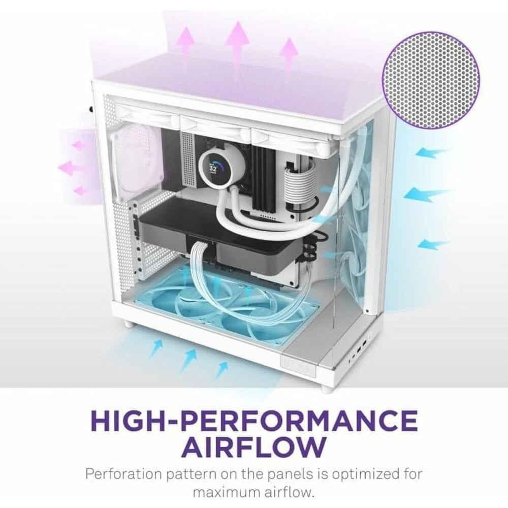 ATX Semi-Tower Gehäuse NZXT CC-H61FW-01 Weiß