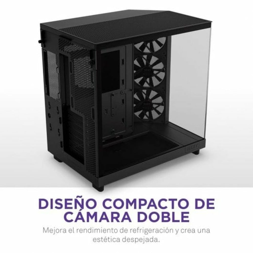 Boîtier ATX semi-tour NZXT CC-H61FB-01 Noir