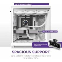 ATX Semi-tower Box NZXT CC-H61FW-01 White