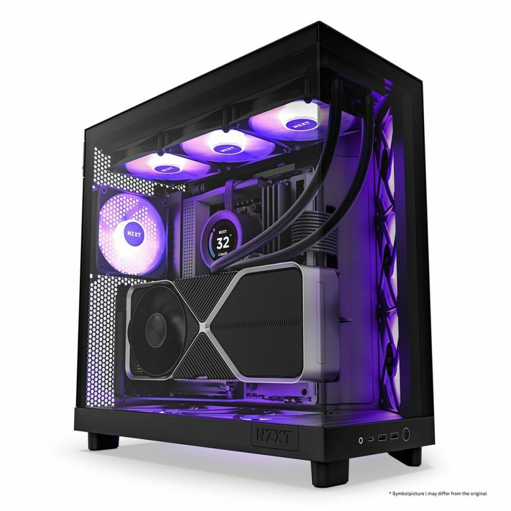 ATX Semi-Tower Gehäuse NZXT CC-H61FB-R1 Schwarz