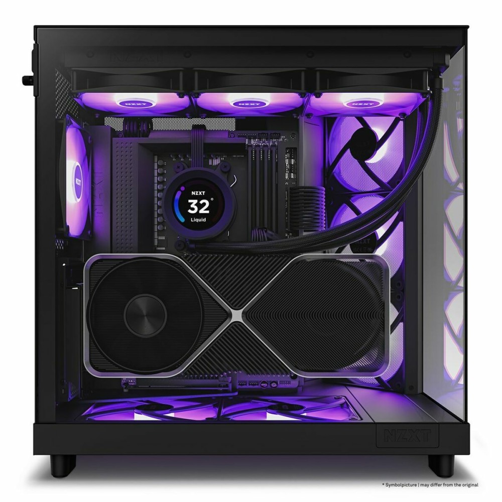 ATX Semi-Tower Gehäuse NZXT CC-H61FB-R1 Schwarz