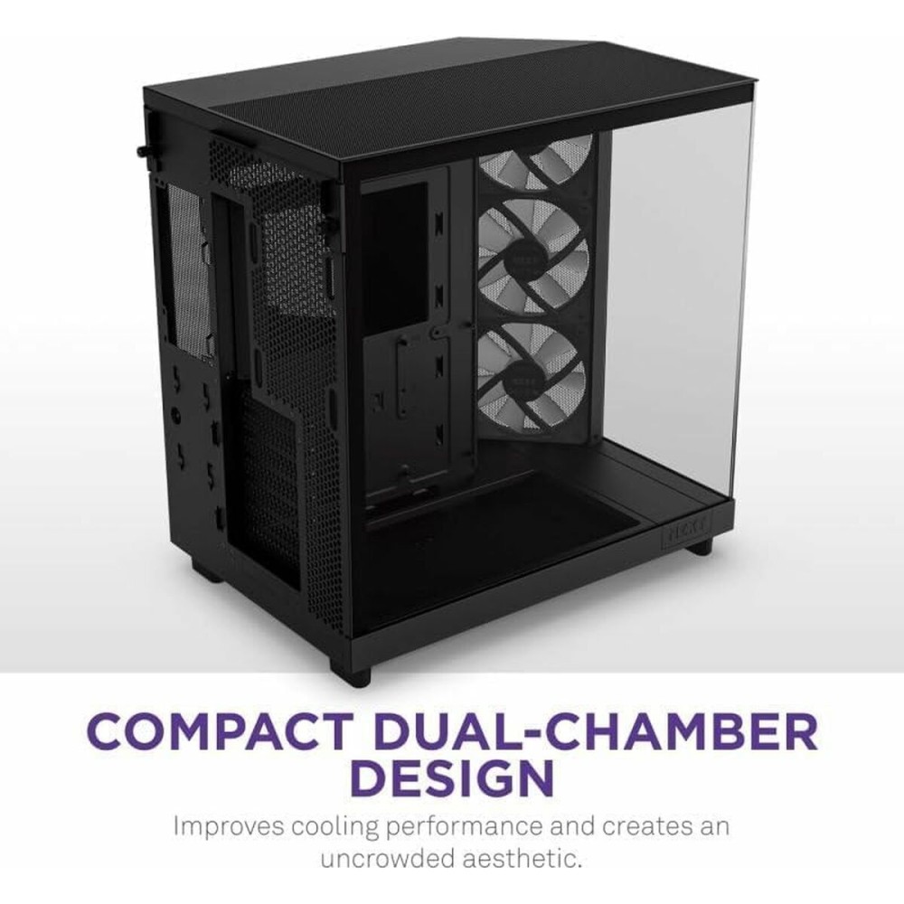 ATX Semi-Tower Gehäuse NZXT CC-H61FB-R1 Schwarz