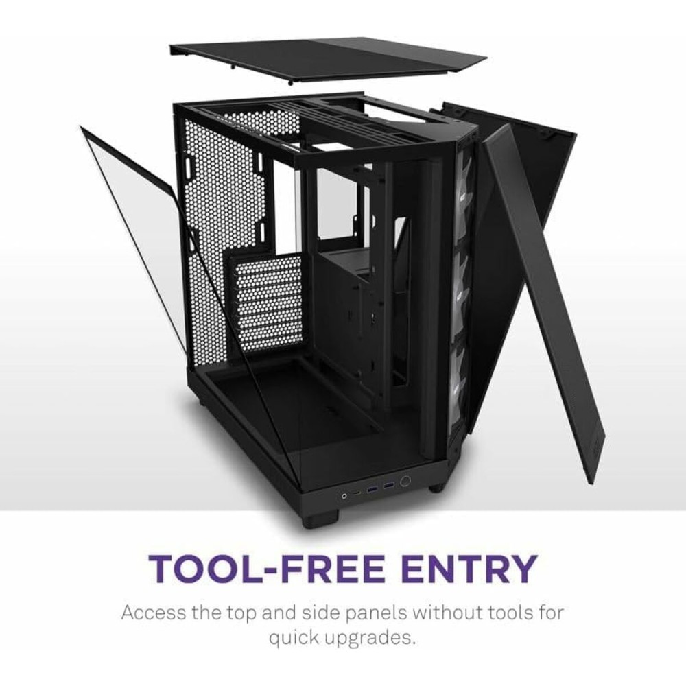 Boîtier ATX semi-tour NZXT CC-H61FB-R1 Noir