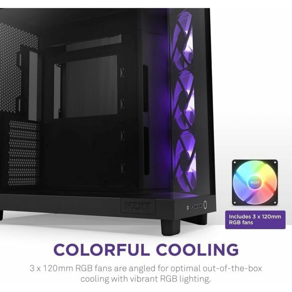 ATX Semi-Tower Gehäuse NZXT CC-H61FB-R1 Schwarz