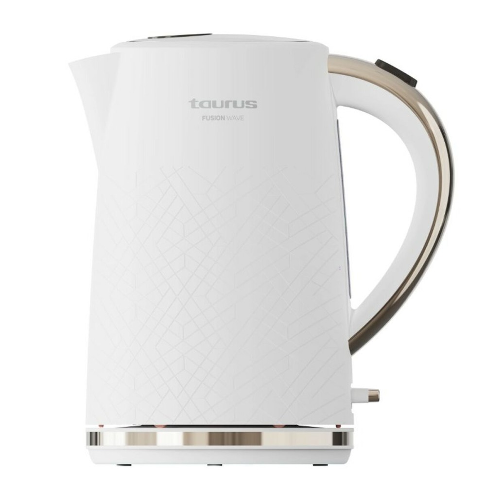 Bouilloire Taurus 958571000 Blanc Acier inoxydable Plastique 2200 W 1,7 L