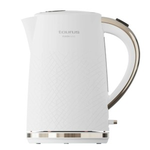 Bouilloire Taurus 958571000 Blanc Acier inoxydable Plastique 2200 W 1,7 L