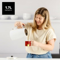 Wasserkocher Taurus 958571000 Weiß Edelstahl Kunststoff 2200 W 1,7 L