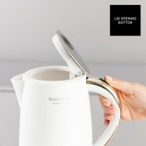 Kettle Taurus 958571000 White Stainless steel Plastic 2200 W 1,7 L