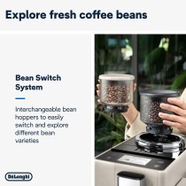 Superautomatic Coffee Maker DeLonghi EXAM 440.55.BG Black Silver 1450 W 19 bar 1,2 L