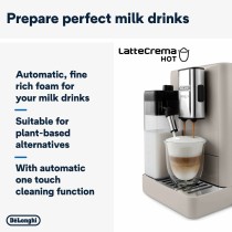 Superautomatic Coffee Maker DeLonghi EXAM 440.55.BG Black Silver 1450 W 19 bar 1,2 L