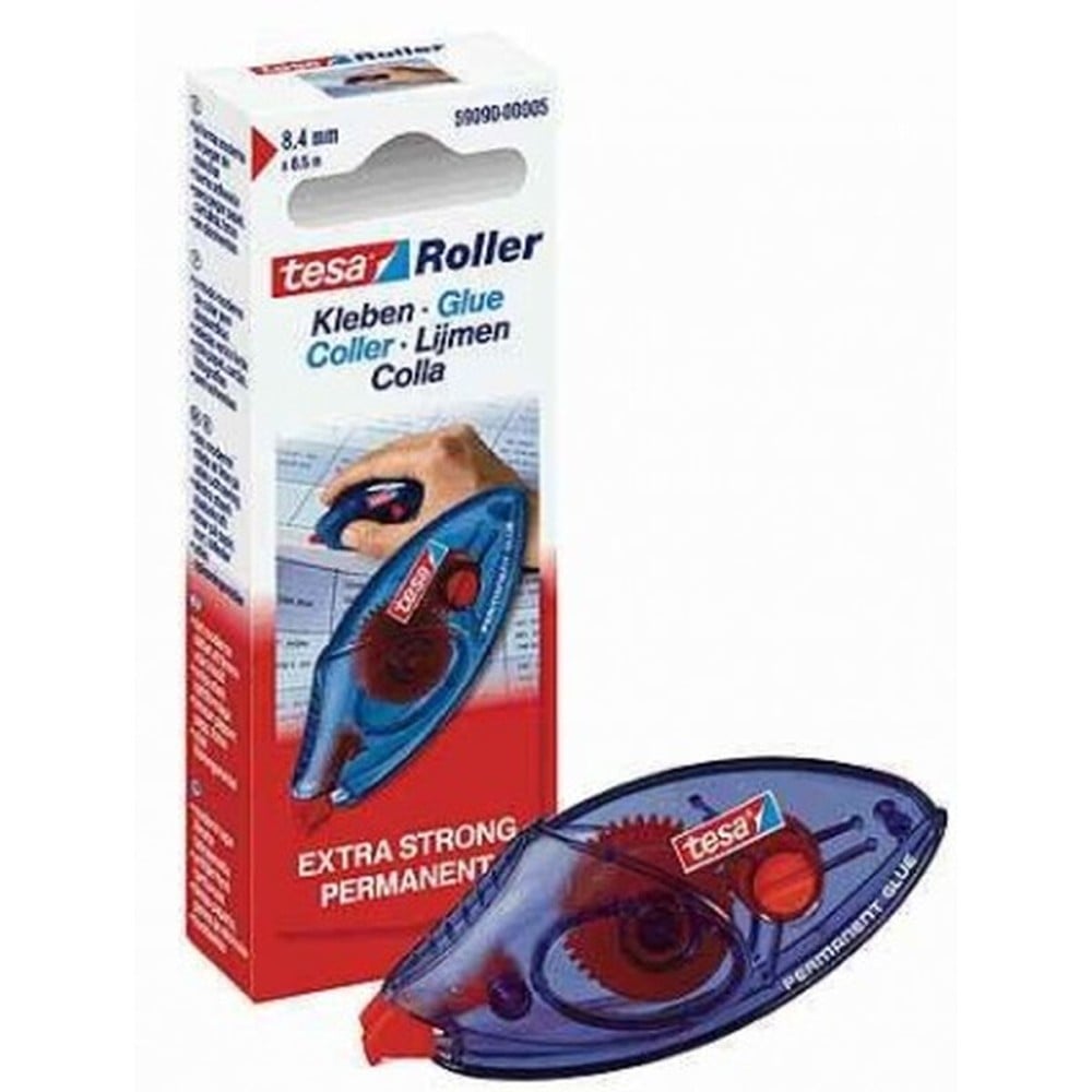 Klebstoff TESA 59090-00005-03 Blau Durchsichtig Farblos Kunststoff Radiergummi