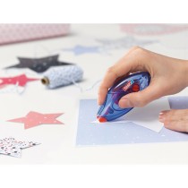 Klebstoff TESA 59090-00005-03 Blau Durchsichtig Farblos Kunststoff Radiergummi
