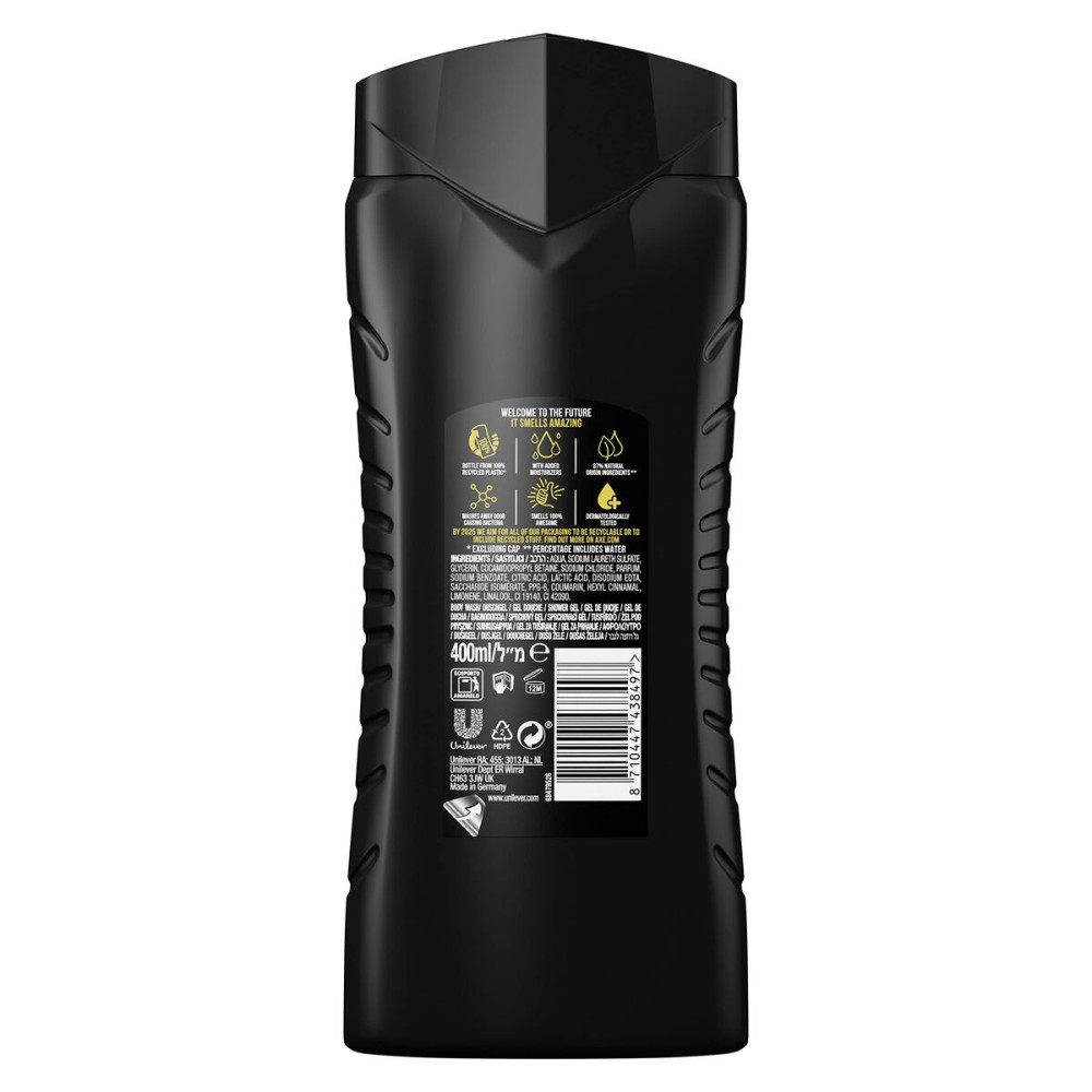Shower Gel Axe AXE LEATHER & COOKIES 400 ml