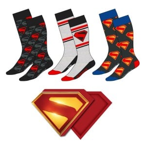 Socken Superman Bunt 3 Paar