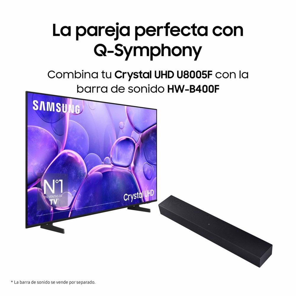 TV intelligente Samsung TU50U8005FUXXC 4K Ultra HD 50" LED HDR QLED