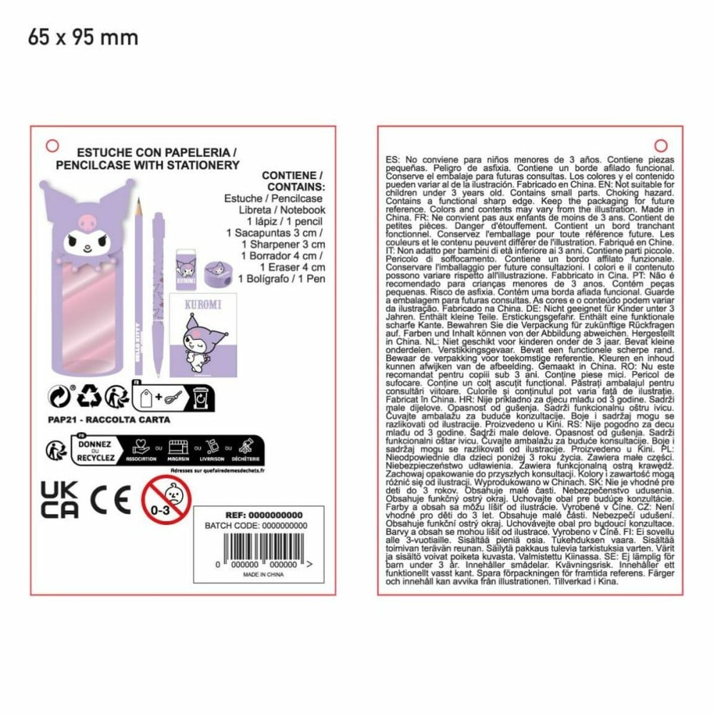 Fourre-tout Hello Kitty Lila