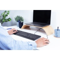 Tastatur Trust 23880 Schwarz Englisch EEUU QWERTY
