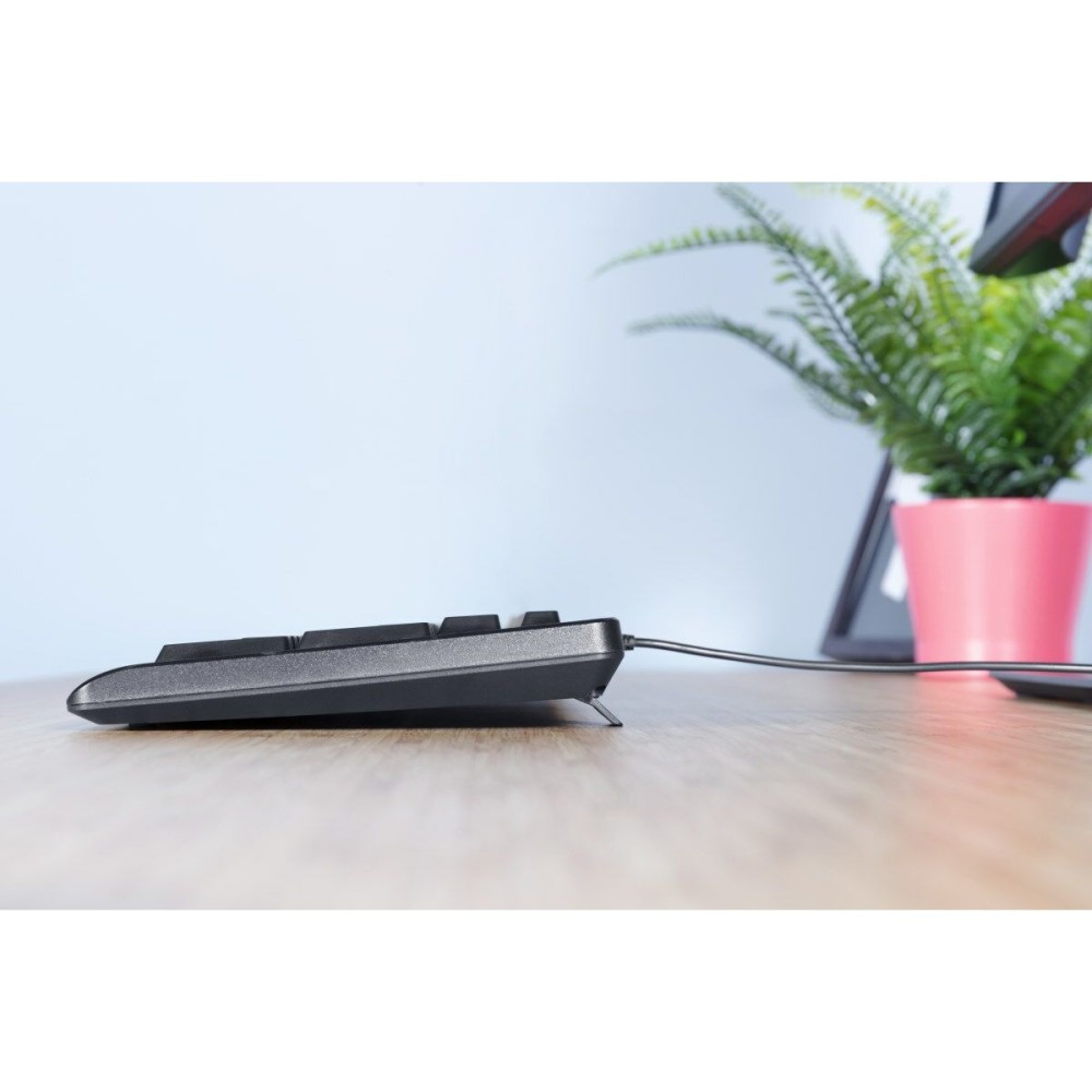 Clavier Trust 23880 Noir Anglais EEUU QWERTY