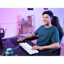 Clavier pour jeu Trust GXT 833W THADO Blanc Multicouleur QWERTY Qwerty US
