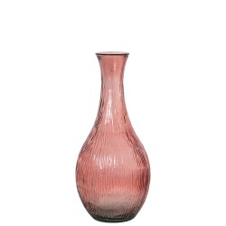 Bodenvase Alexandra House Living Rosa Kristall 30 x 30 x 70 cm