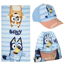 Ensemble d'été pour enfants Bluey Bleu 3 Pièces