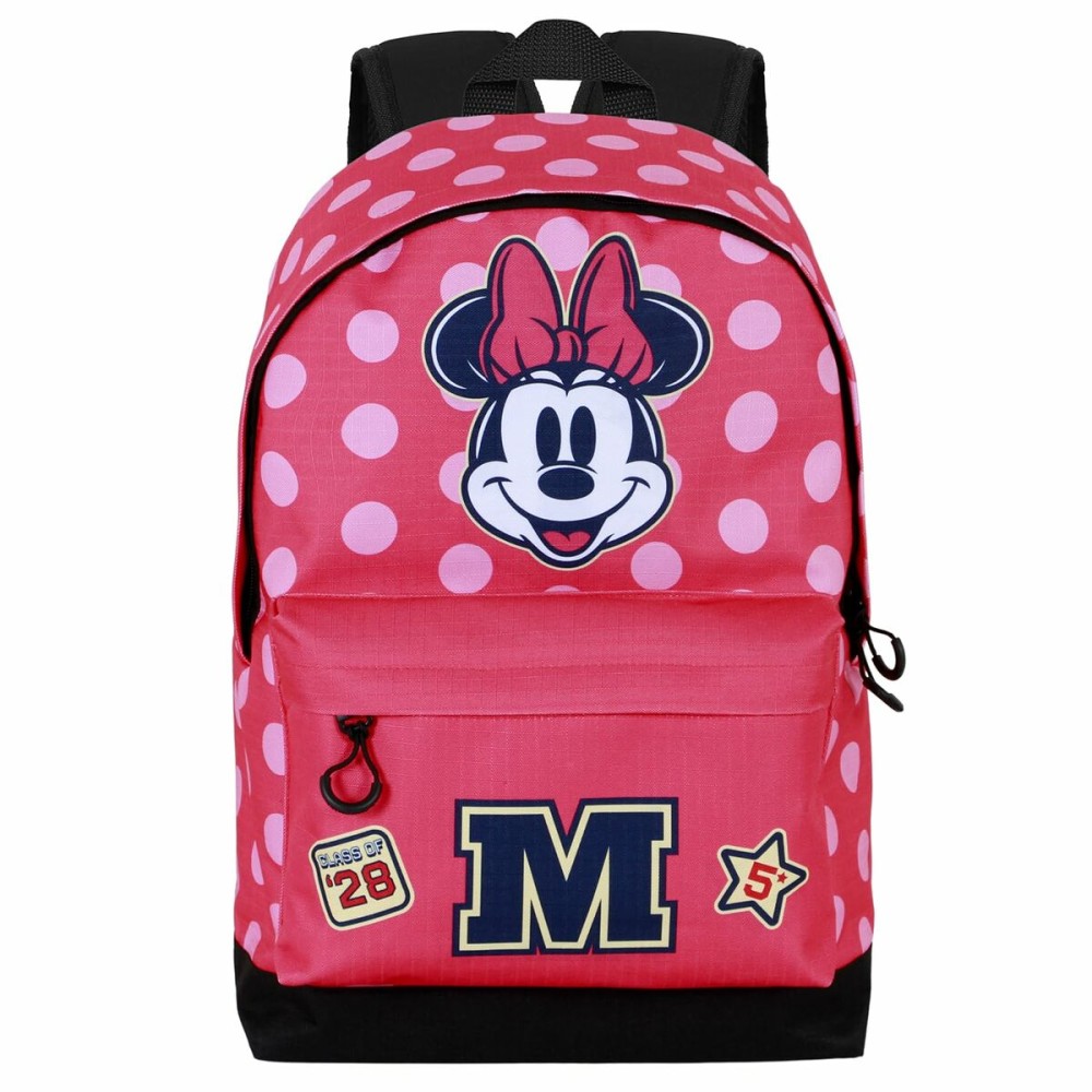School Bag Minnie Mouse Pink 31 x 18 x 44 cm
