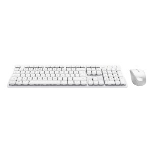 Tastatur mit Maus Trust 25465 Weiß (Weiß)