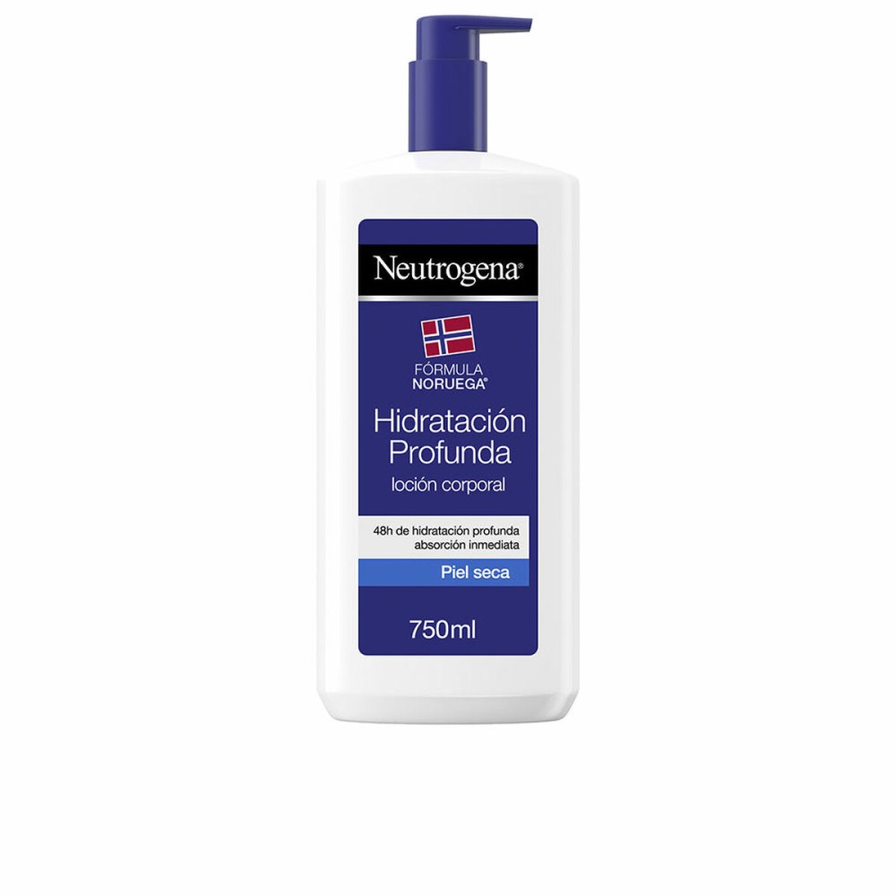 Feuchtigkeitsspendende Körperlotion Neutrogena 48 Stunden (750 ml)