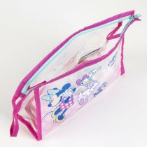 Toilet Bag with Accessories Minnie Mouse Pink 23 x 15 x 8 cm