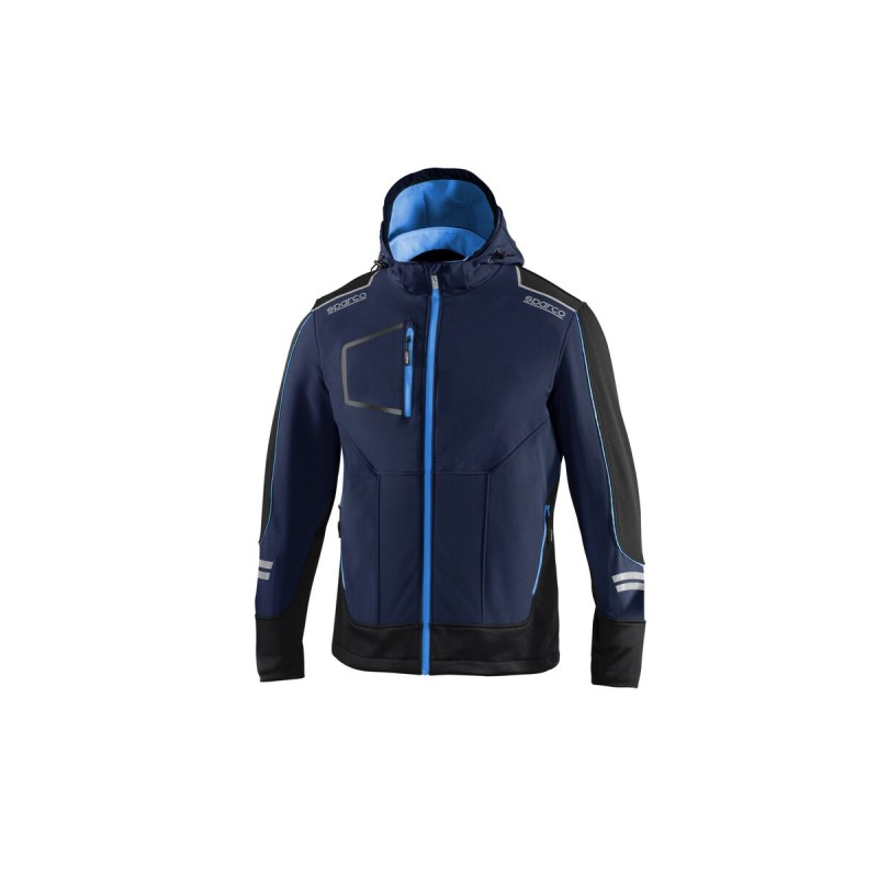 Veste de Sport pour Homme Sparco Tech TW Bleu Bleu foncé