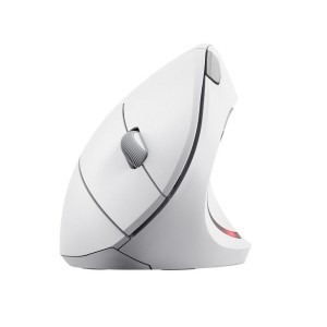 Souris Trust Verto Vertical Blanc Rouge Monochrome