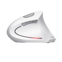 Souris Trust Verto Vertical Blanc Rouge Monochrome