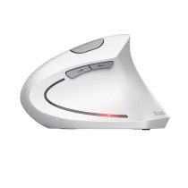 Souris Trust Verto Vertical Blanc Rouge Monochrome