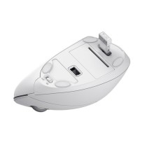 Souris Trust Verto Vertical Blanc Rouge Monochrome