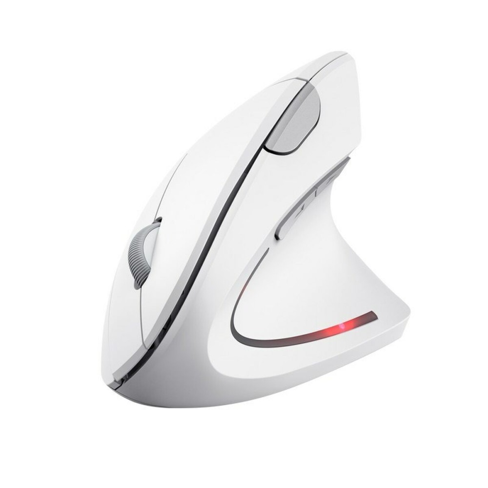 Souris Trust Verto Vertical Blanc Rouge Monochrome